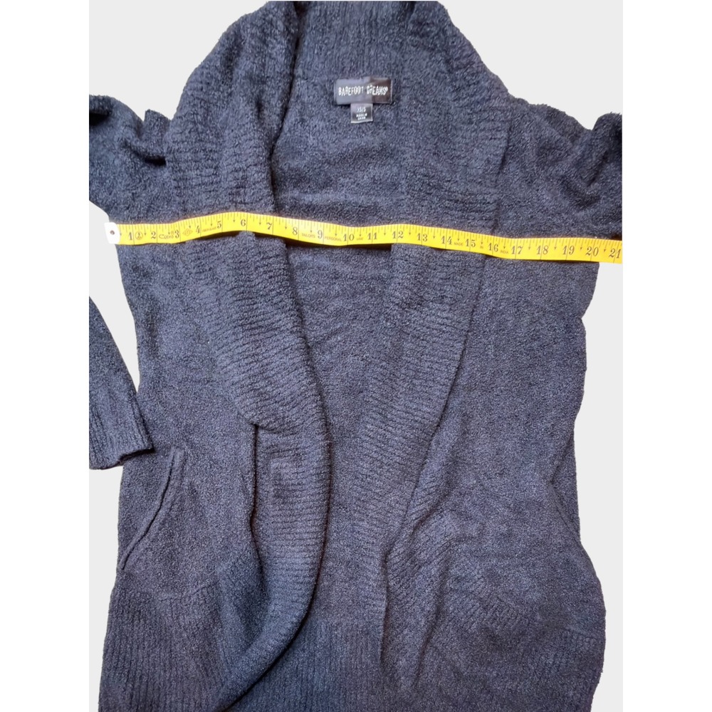 Barefoot Dreams Bamboo Chic Lite Circle Cardigan Gray XS/S - Picture 2 of 5
